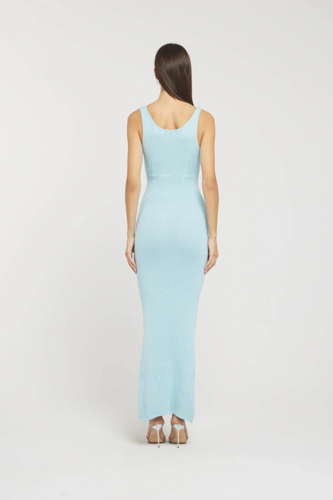 Alana - Baia Blue Sequin Dress