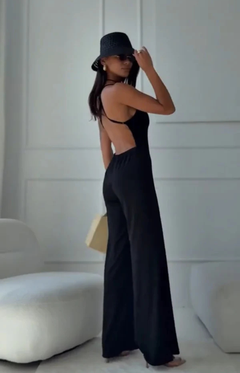 Arya Open Back Jumpsuit