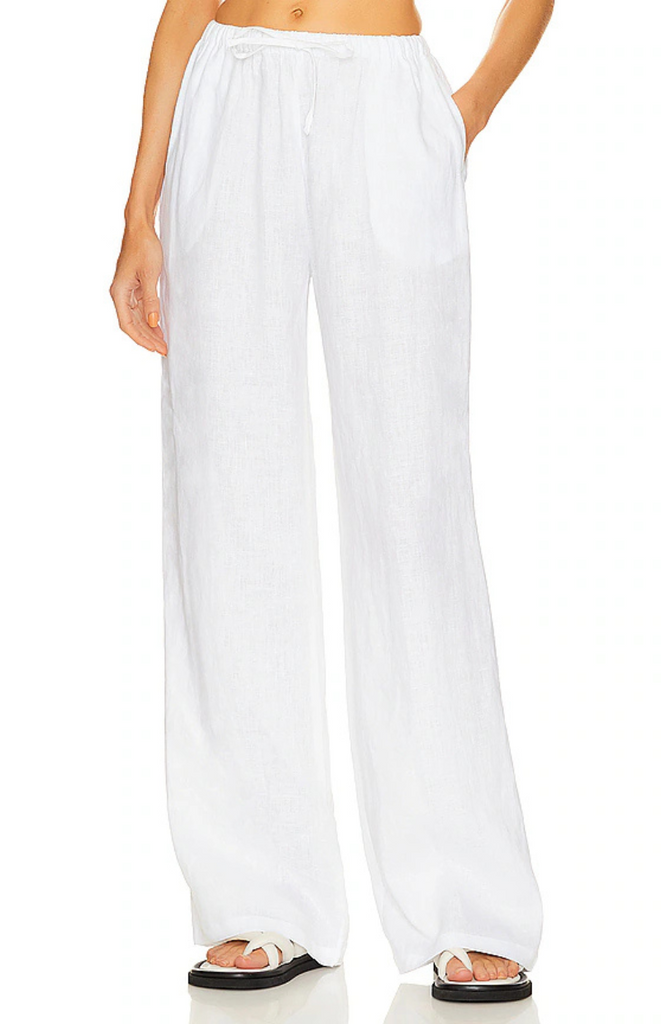 Isla Linen Drawstring Trouser