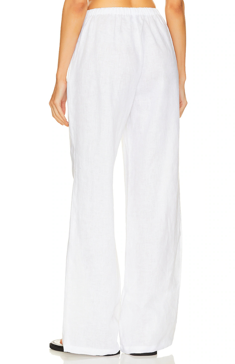 Isla Linen Drawstring Trouser