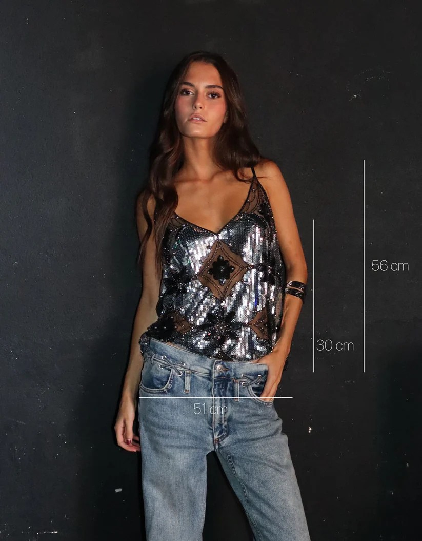 Caroline Top - Gold