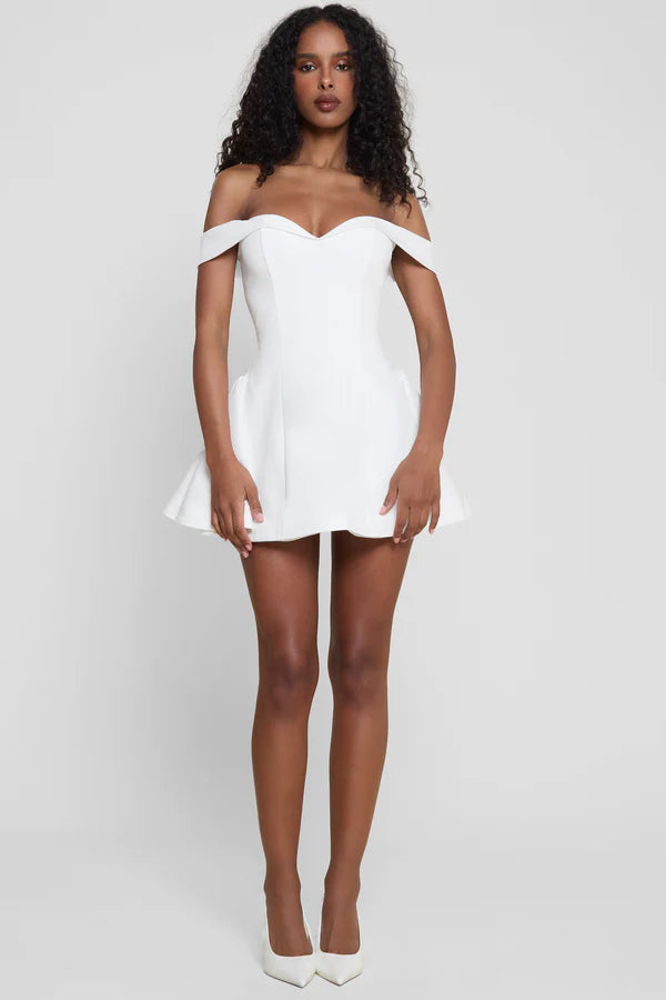 Eliza Babydoll Corset Mini Dress