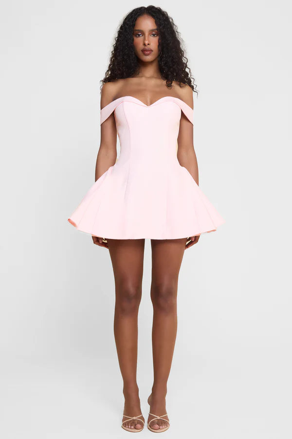 Eliza Babydoll Corset Mini Dress