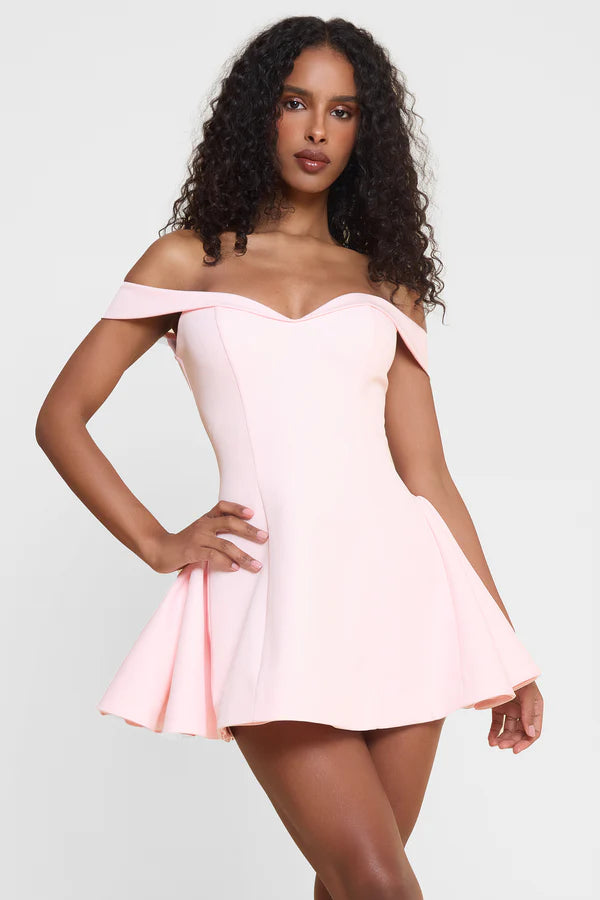 Eliza Babydoll Corset Mini Dress