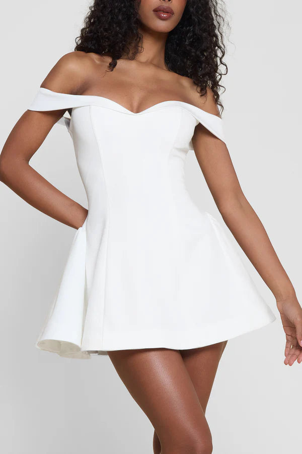 Eliza Babydoll Corset Mini Dress