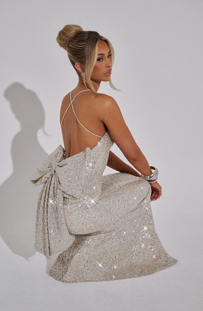 Eleanor Maxi Dress - Champagne