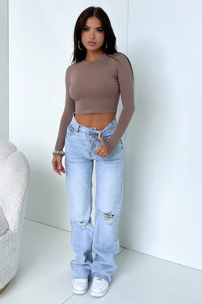Ella Denim Jeans - Blue