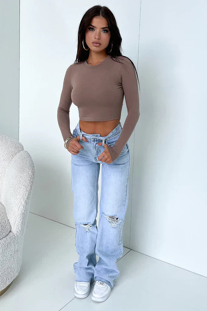 Ella Denim Jeans - Blue